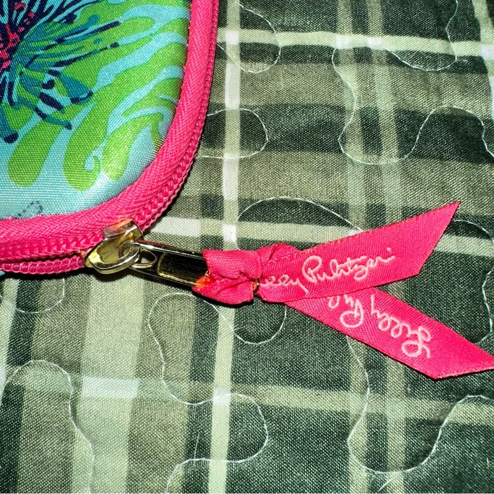 Lilly Pulitzer Pink and Blue Floral Tablet Sleeve